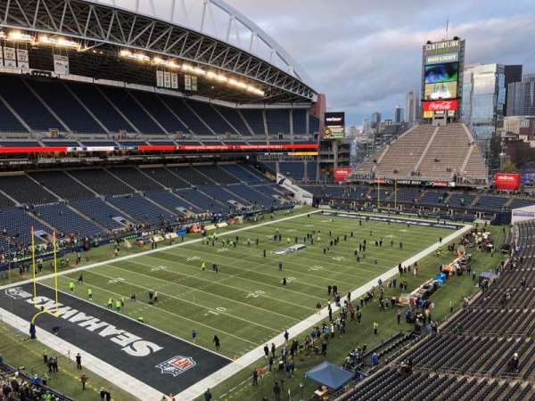 Lumen Field, section: 316, row: A, seat: 19