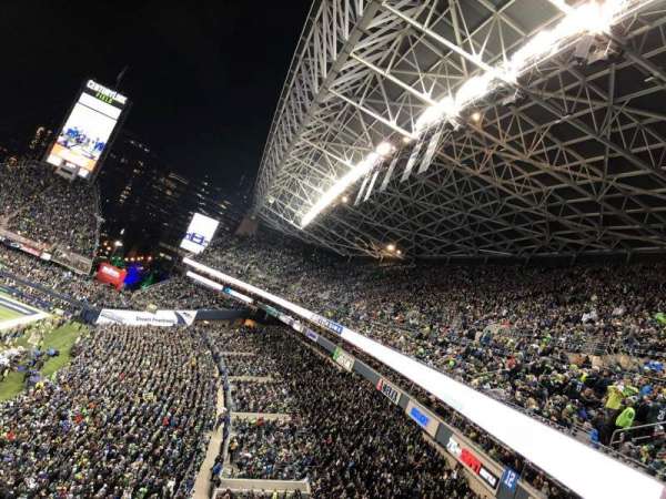 Lumen Field, section: 316, row: A, seat: 19