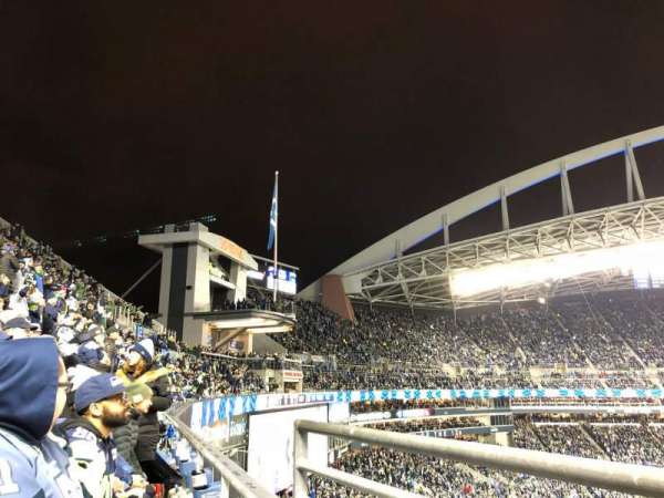 Lumen Field, section: 316, row: A, seat: 19