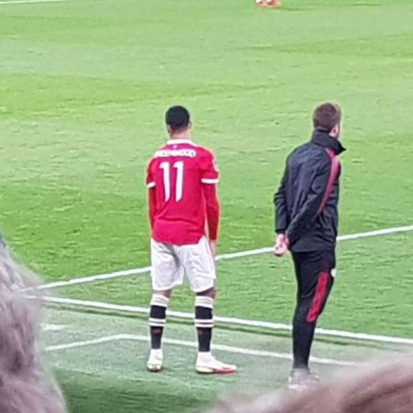 Old Trafford, section: S126, row: 7, seat: 87