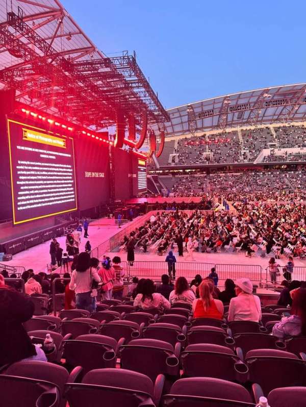 BMO Stadium, section: 134, row: N, seat: 18