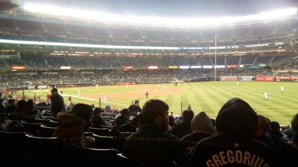 Yankee Stadium, section: 110, row: 27, seat: 3