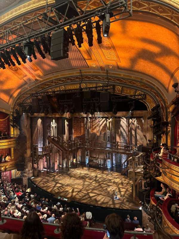 Richard Rodgers Theatre, section: Front Mezzanine R, row: D, seat: 24