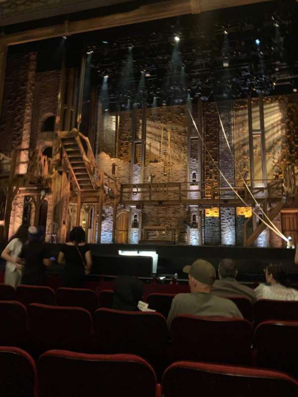 Hollywood Pantages Theatre, section: Orchestra C, row: E, seat: 103