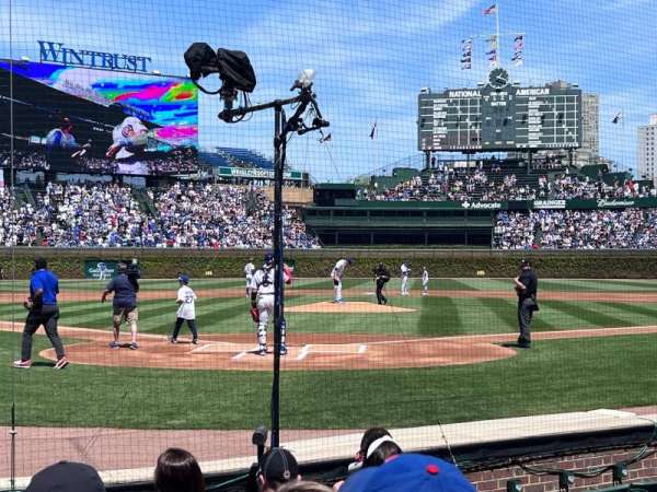 Wrigley Field, section: 19, row: 8, seat: 1