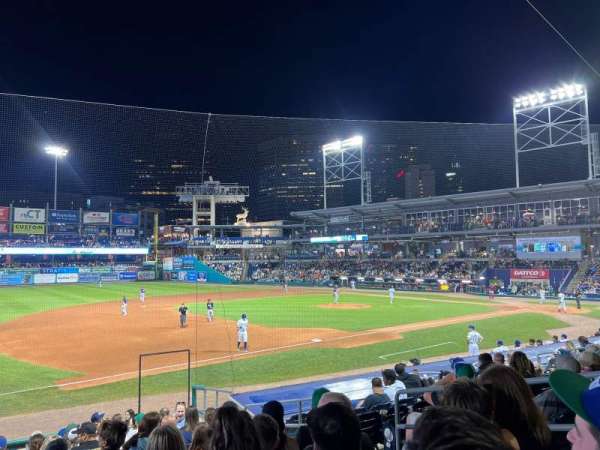 Dunkin' Park, section: 118, row: P, seat: 5