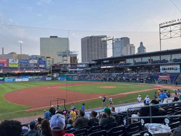 Dunkin' Park, section: 118, row: P, seat: 5