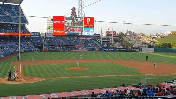 Angel Stadium, section: 330, row: C, seat: 1