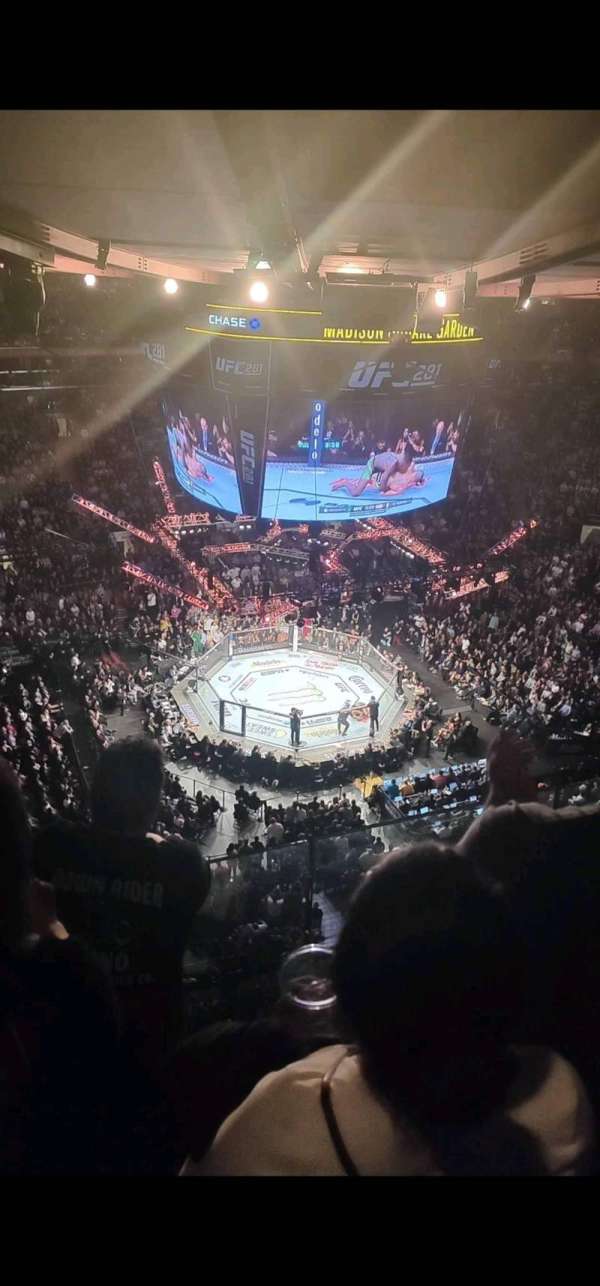 Madison Square Garden, section: 312, row: BS3, seat: 1