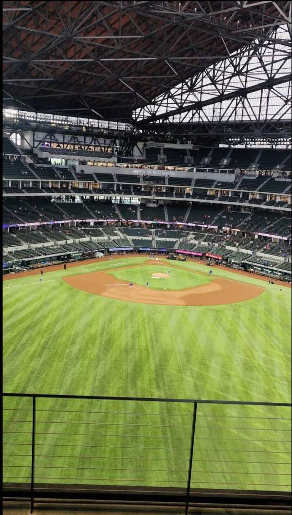 Globe Life Field, section: 239, row: 3, seat: 1