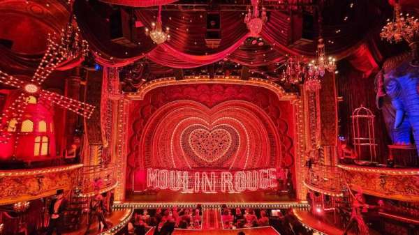 Al Hirschfeld Theatre, section: MEZZANINE C, row: A, seat: 108