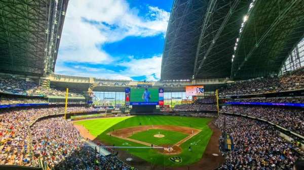 American Family Field, section: 331, row: 2, seat: 11