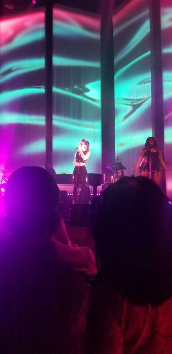 The Anthem, section: Floor Center Front, row: B, seat: 3