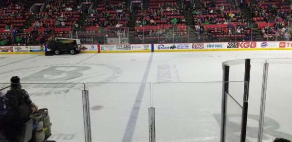 Visions Veterans Memorial Arena, section: 14, row: A, seat: 12
