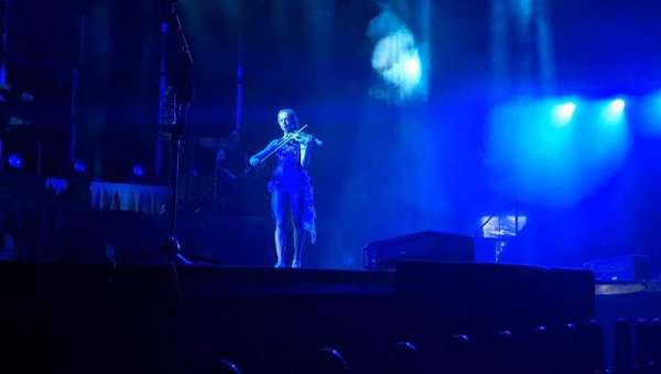 Atlantic Union Bank Pavilion, section: Left Platinum, row: A