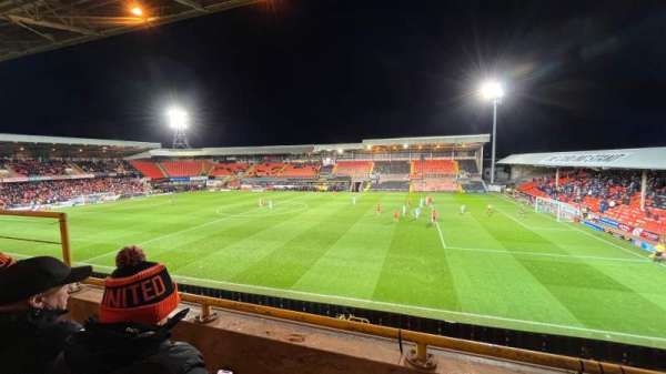 Tannadice Park, section: GFU, row: B, seat: 36