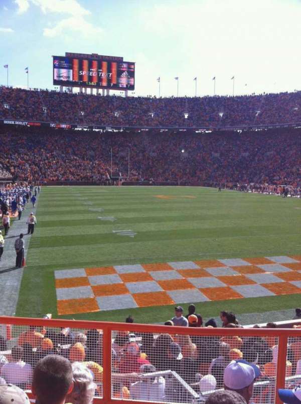 Neyland Stadium, section: Z11, row: 5, seat: 6