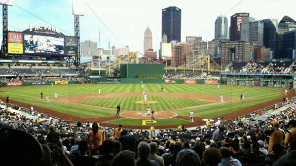 PNC Park, section: 116, row: AA, seat: 10