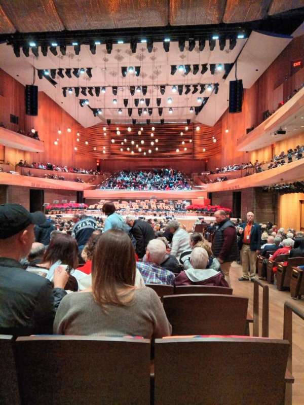 David Geffen Hall, section: Orchestra C, row: CC, seat: 118
