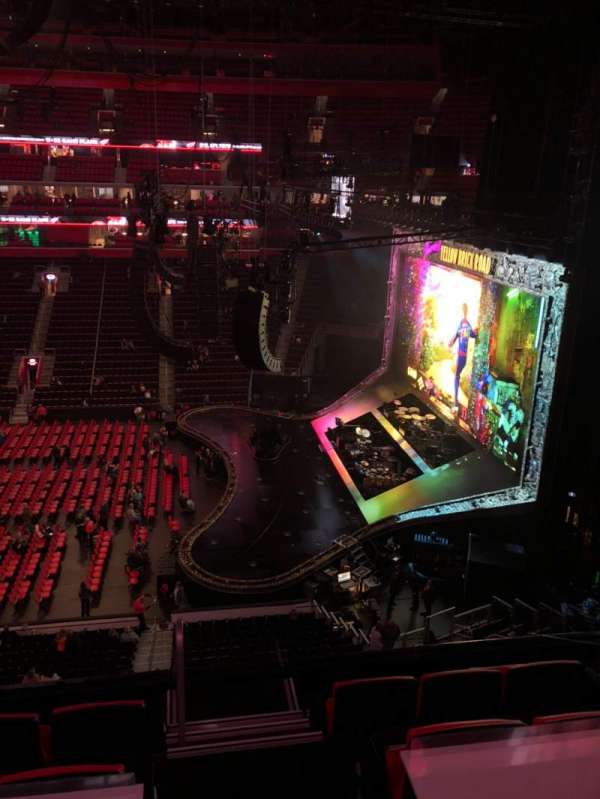 Little Caesars Arena, section: M8, row: 1, seat: 10
