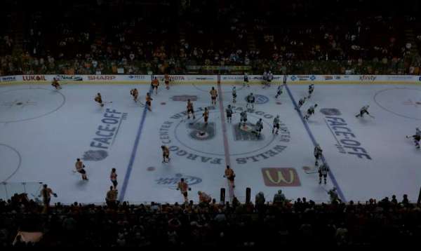 Xfinity Mobile Arena, section: 201, row: 3, seat: 1