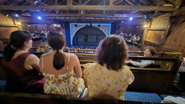 The Cape Playhouse, section: Balcony, row: B, seat: 103
