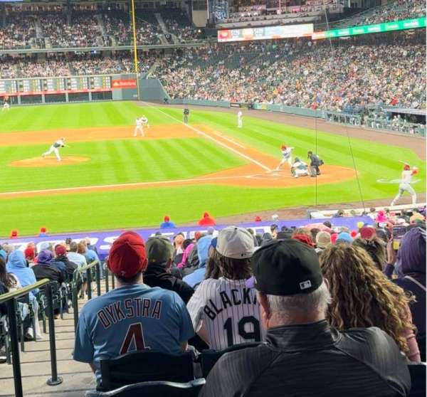Coors Field, section: 136, row: 29, seat: 14