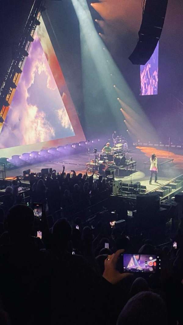 The O2, London, section: 101, row: S, seat: 31