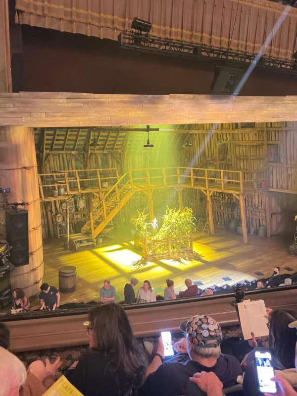Nederlander Theatre, section: Mezzanine L, row: C, seat: 7