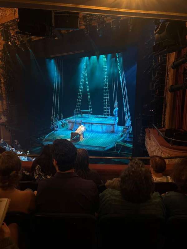 Longacre Theatre, section: Mezzanine R, row: D, seat: 19