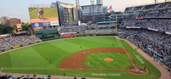 Truist Park, section: 330, row: 10, seat: 19