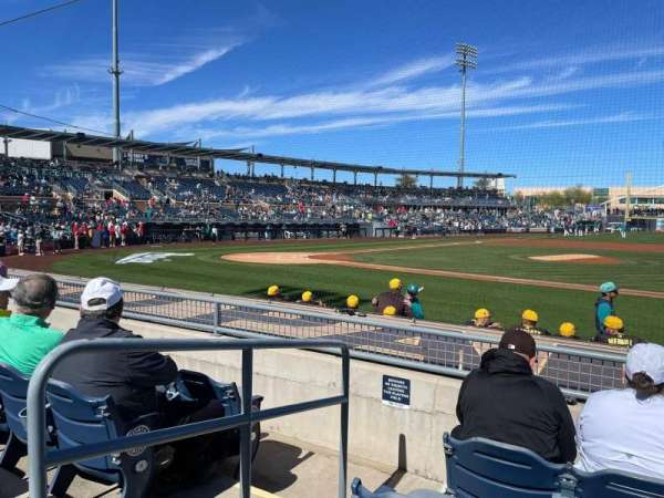 Peoria Sports Complex, section: 112, row: K, seat: 2