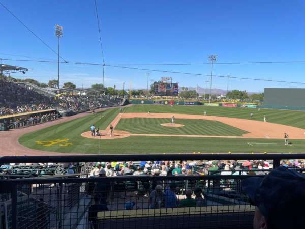 HoHoKam Stadium, section: 207, row: 8, seat: 12