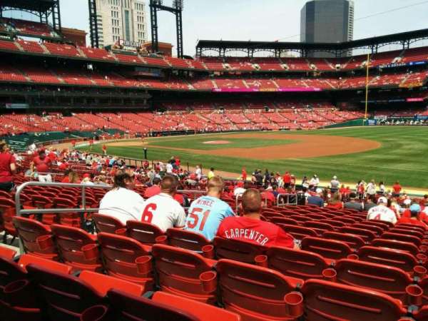 Busch Stadium, section: 138, row: 18, seat: 7