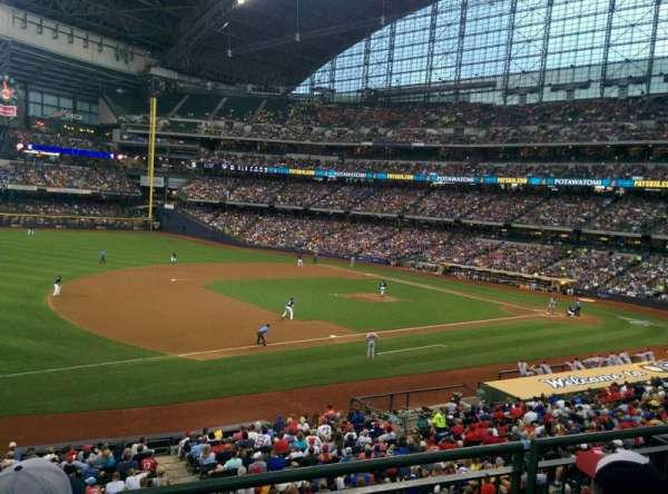 American Family Field, section: 227, row: 3, seat: 9