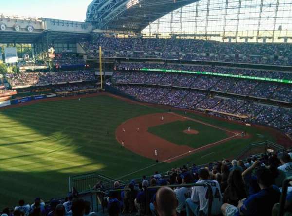 American Family Field, section: 434, row: 20, seat: 5
