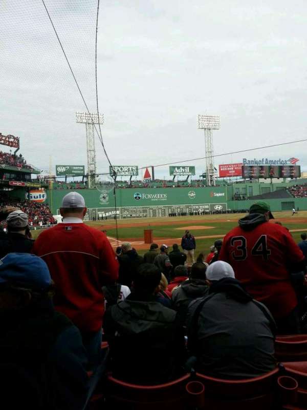 Fenway Park, section: Field Box 39, row: M, seat: 9