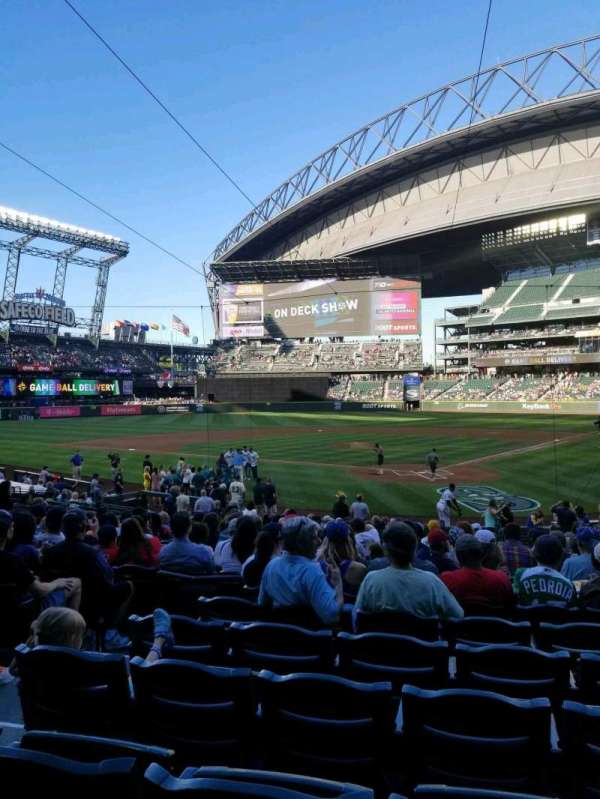T-Mobile Park, section: 132, row: 23, seat: 9