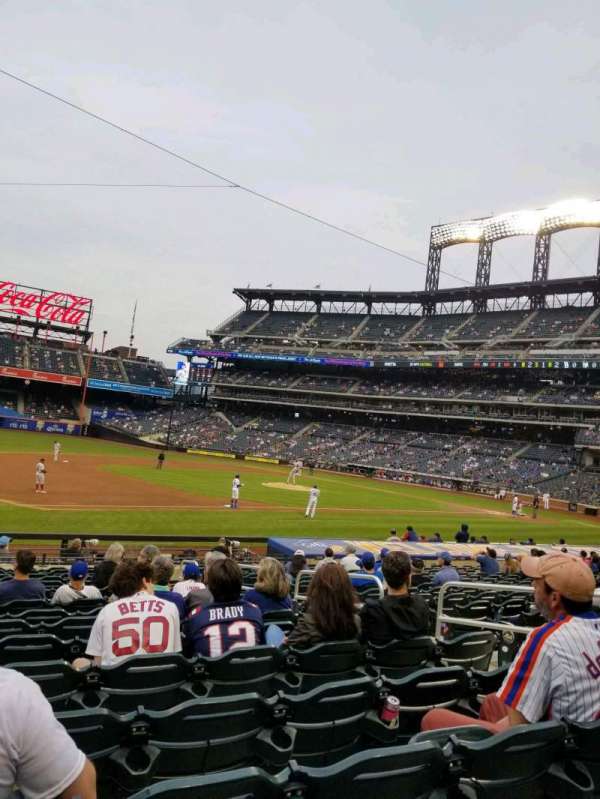 Citi Field, section: 124, row: 16, seat: 7