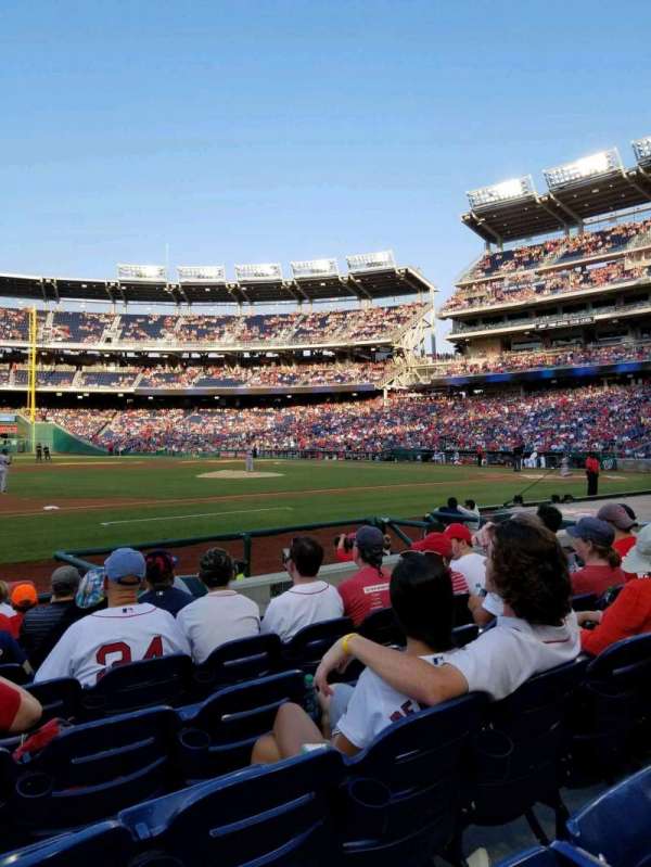 Nationals Park, section: 115, row: J, seat: 13