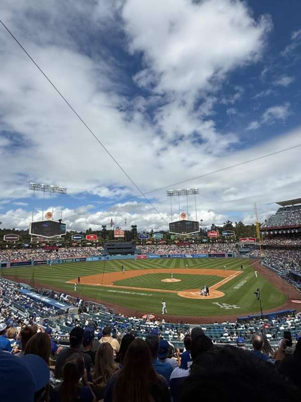 Dodger Stadium, section: 111LG, row: J, seat: 1