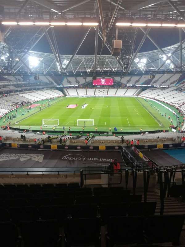 London Stadium, section: 223, row: 63, seat: 842