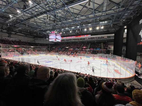 Utilita Arena Sheffield, section: 119, row: 9