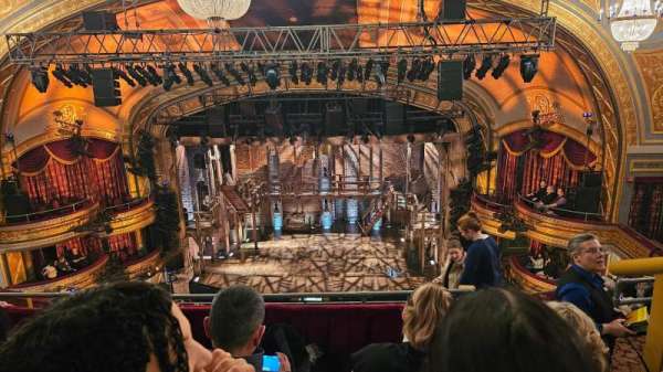 Richard Rodgers Theatre, section: Rear Mezzanine C, row: J, seat: 102