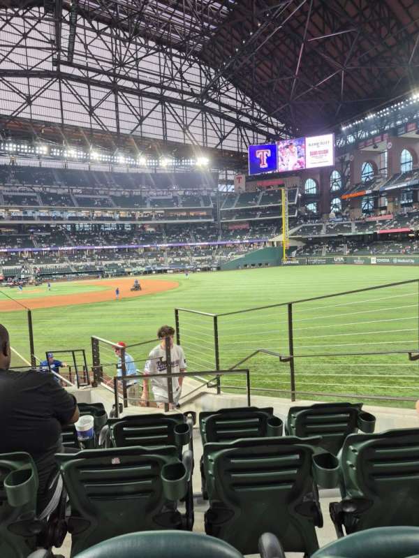 Globe Life Field, section: 26, row: 15, seat: 10
