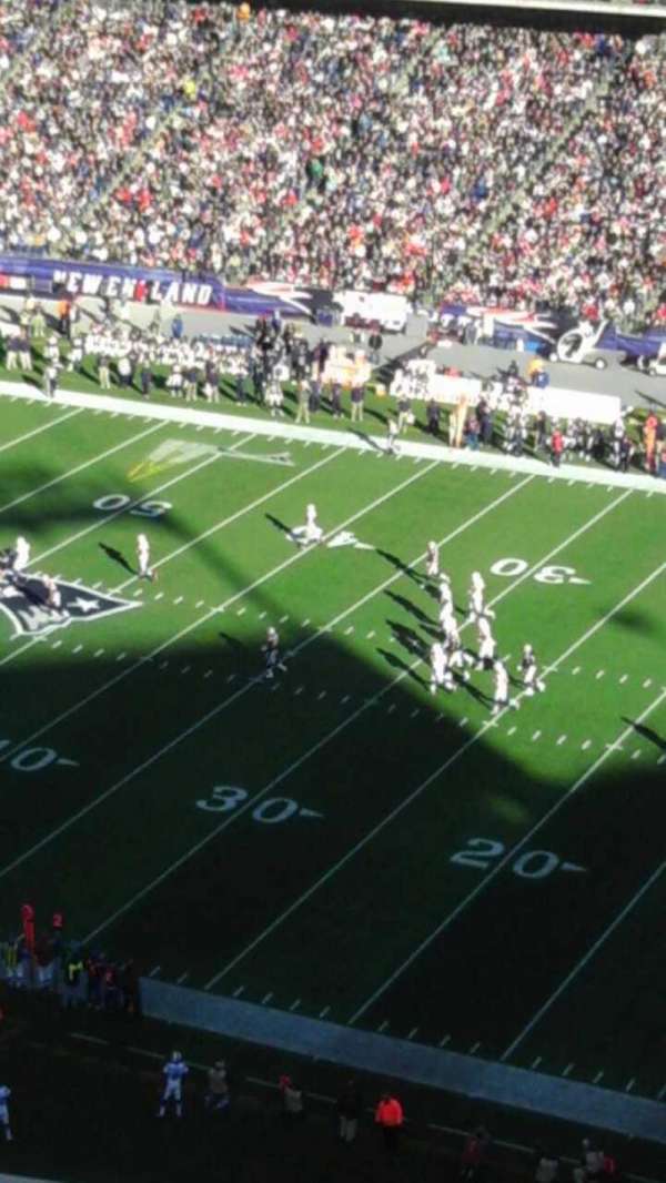 Gillette Stadium, section: 327, row: 9, seat: 14