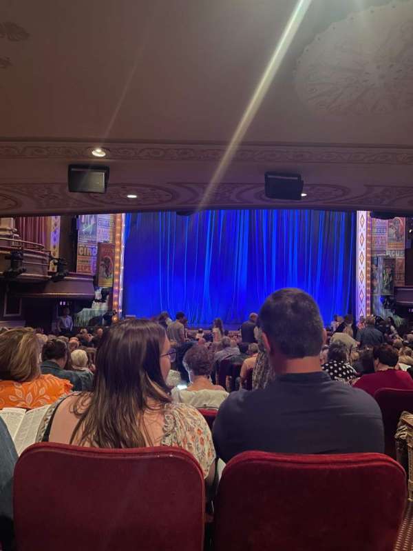 Imperial Theatre, section: Orchestra L, row: T, seat: 3