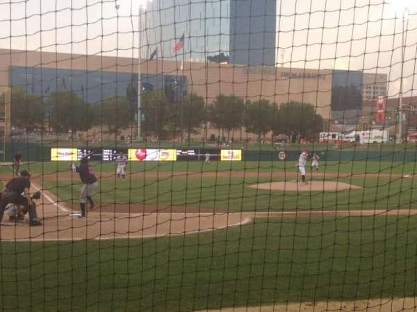 Victory Field, section: 114, row: 3, seat: 1