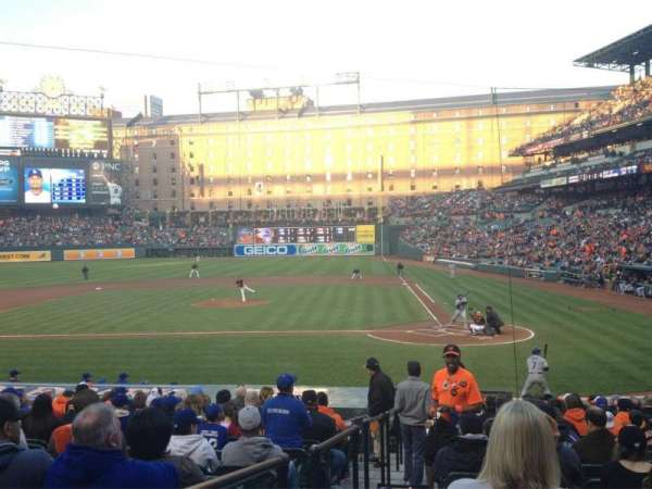Oriole Park at Camden Yards, section: 46, row: 18, seat: 9