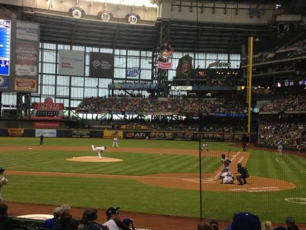 American Family Field, section: 119, row: 13, seat: 19